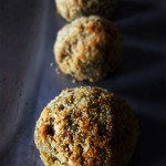 Cupolette extramorbide di cavolfiore e zucca con patè di oliva taggiasca