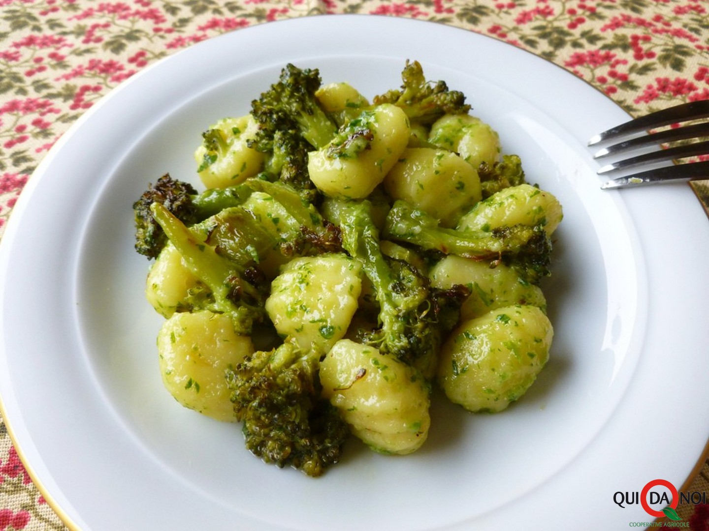 Gnocchi con crema di broccoli - Grassi M.A (1)
