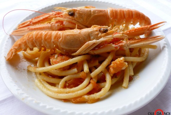 BUCATINI CON GLI SCAMPI