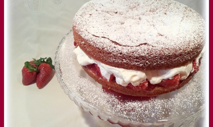 VICTORIA SPONGE ALLE FRAGOLE