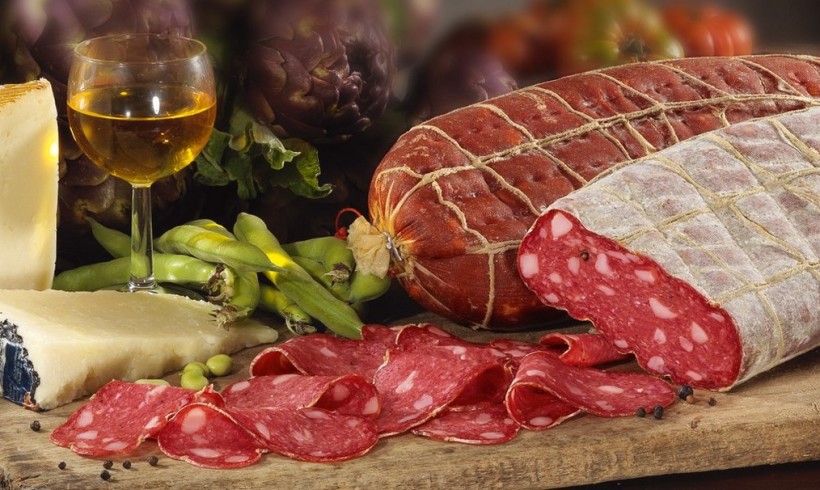 Spianata - Il salame tipico schiacciato e leggermente curvo