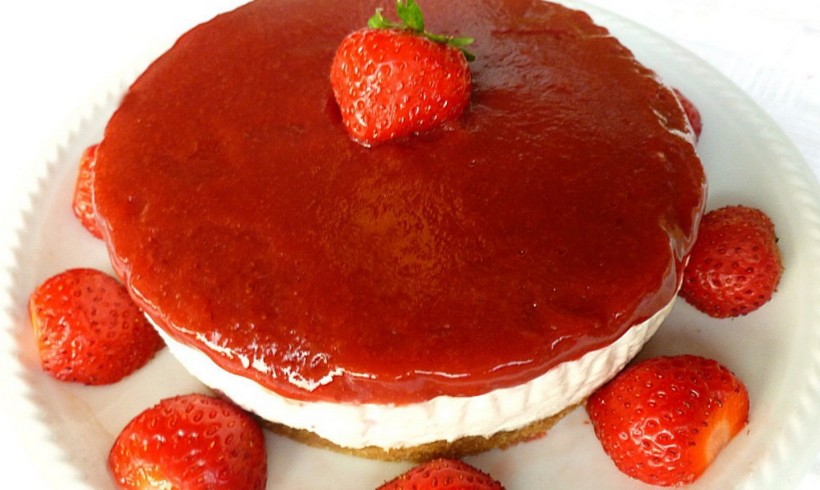 CHEESECAKE ALLE FRAGOLE