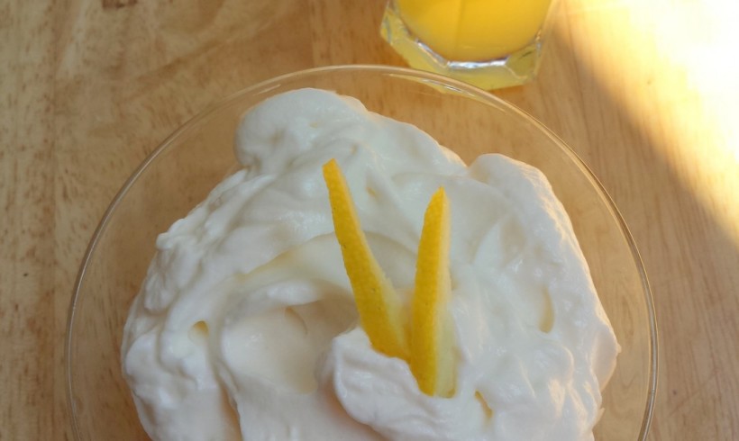 MOUSSE DI MASCARPONE AL LIMONCELLO