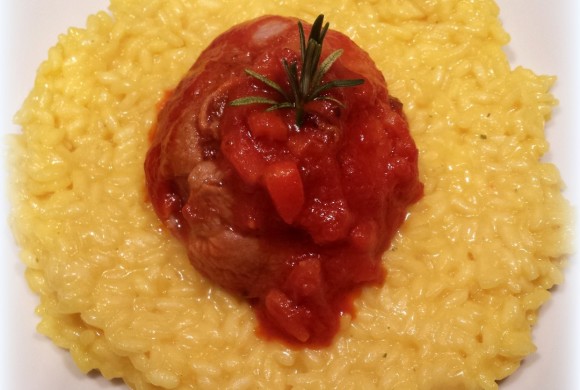 RISOTTO ALLA MILANESE CON OSSOBUCO