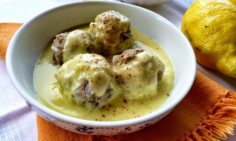 Polpette greche al limone