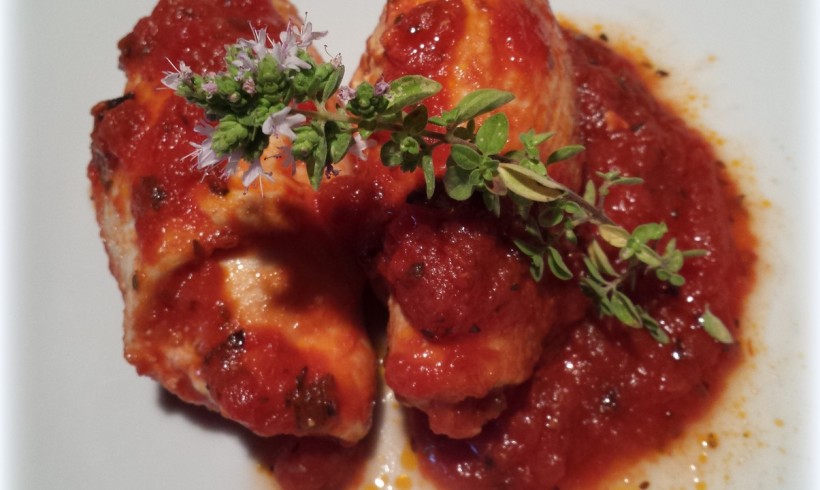 INVOLTINI DI POLLO AL PROFUMO DI ORIGANO