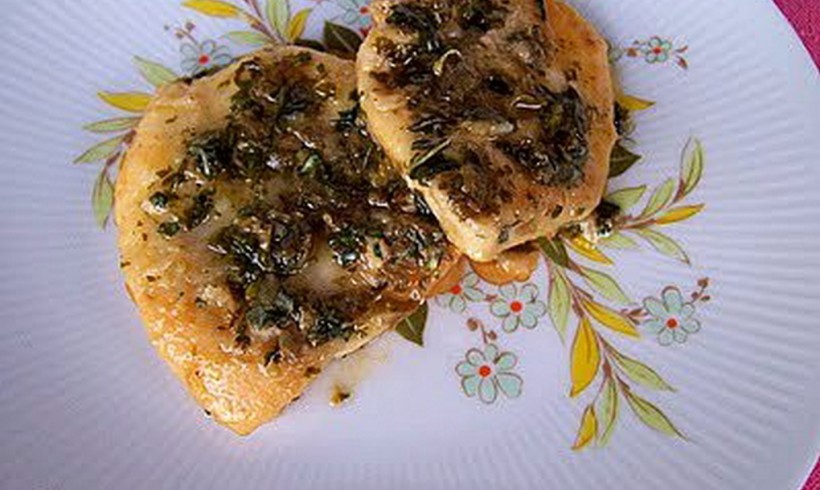 SCALOPPINE DI POLLO AL MARSALA