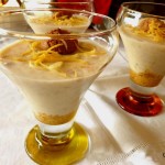 Mousse di ricotta, amaretti e limone