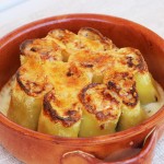 PACCHERI RIPIENI CON CARNE, RICOTTA DI PARMIGIANO E BESCIAMELLA