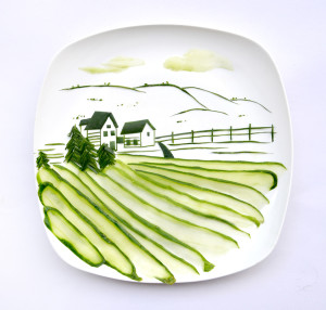 La food art di Hong Yi