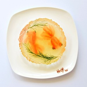 La food art di Hong Yi