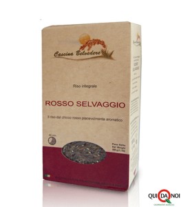 Riso rosso selvaggio, Cascina Belvedere (Bianzé, Vercelli)