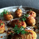 PATATE NOVELLE HASSELBACK CON ‘NDUJA DI SPILINGA E TIMO