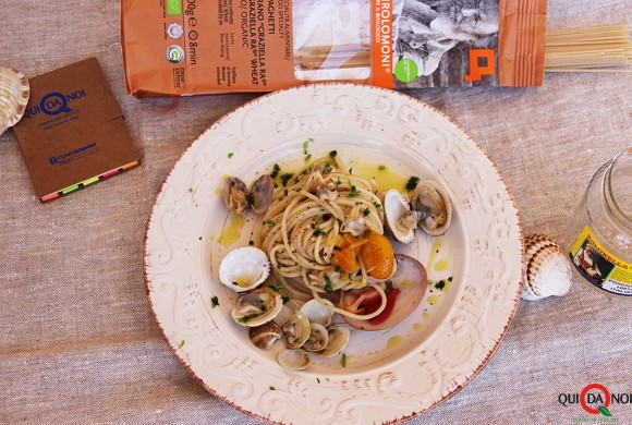 SPAGHETTI AI FRUTTI DI MARE CON POMODORINO GIALLO