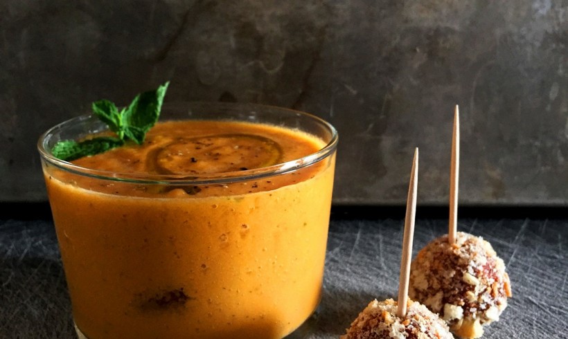 GAZPACHO DI MELONE ALLA MENTA CON POLPETTINE DI ‘NDUJA DI SPILINGA