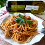 Bucatini con sugo di seppie alla pugliese