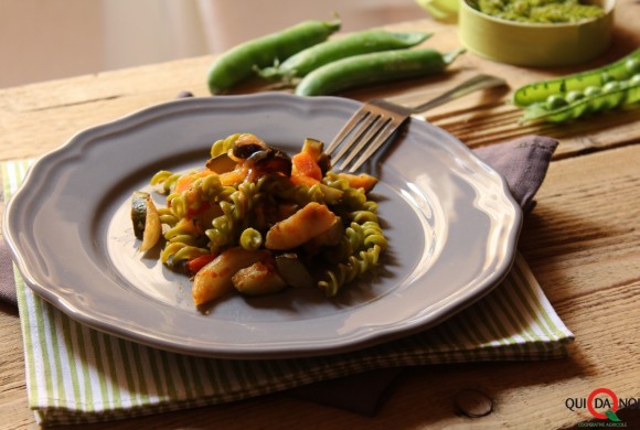 FUSILLI DI PISELLI BIO ALLA CIAMBOTTA