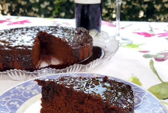 TORTA AL VINO ROSSO (senza glutine e senza lattosio)