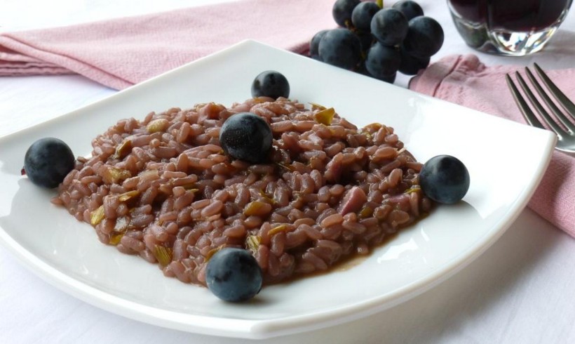 RISOTTO ALL’UVA FRAGOLA