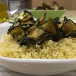 COUS COUS ALLA CANNELLA CON ZUCCHINE TRIFOLATE