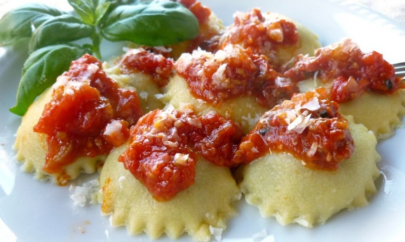 TORTELLI CON MELANZANE