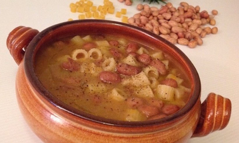 MINESTRA DI PASTA E FAGIOLI