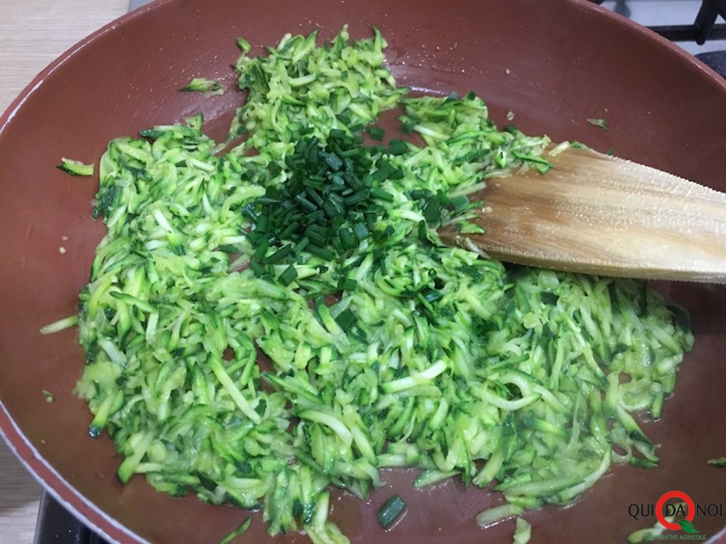 rotolo con zucchini e casciotta_cottura zucchini