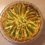 QUICHE CON FIORI DI ZUCCHINA