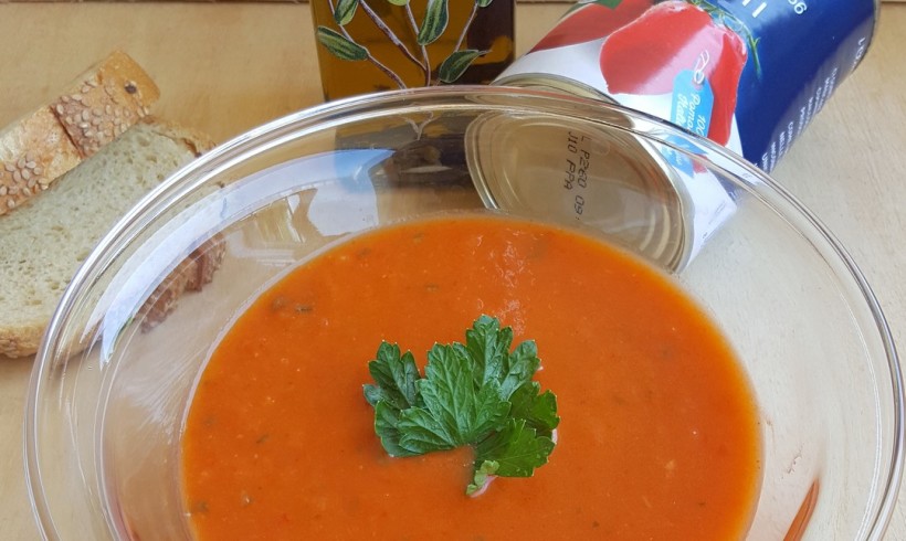 GAZPACHO AI PEPERONI E POMODORI