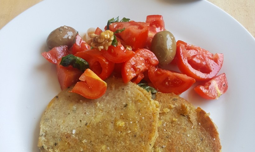 HAMBURGER DI FAGIOLI DI SOIA CON ROSMARINO