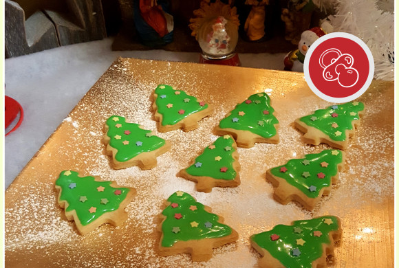 BISCOTTI DI NATALE ALL’ARANCIA E ALLA VANIGLIA