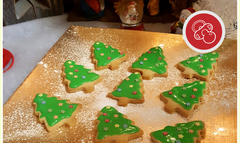 BISCOTTI DI NATALE ALL’ARANCIA E ALLA VANIGLIA