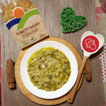 MINESTRONE DI VERDURE ALLA CURCUMA CON TUBETTI “DAUNIA e BIO”