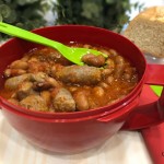 Fagioli all’uccelletto con salsiccia