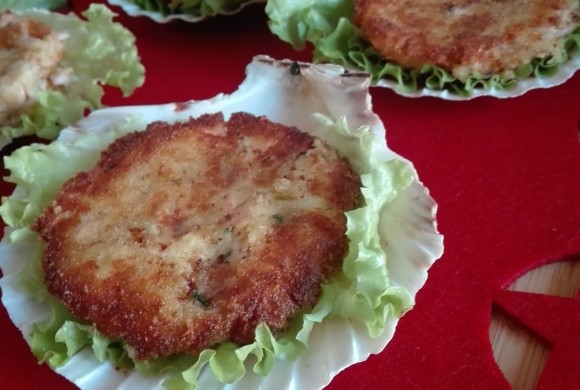 Mini burgers di salmone selvaggio e patate