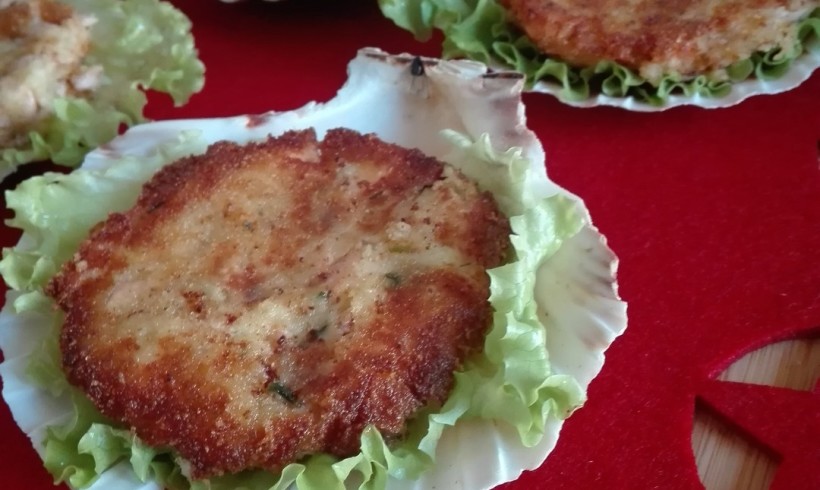 Mini burgers di salmone selvaggio e patate