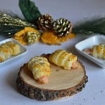 Involtini di scampi in sfoglia