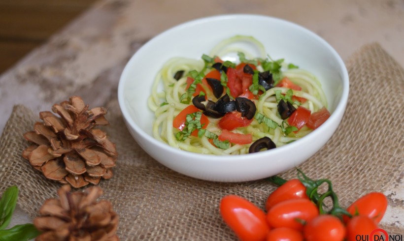 Spaghetti di cetriolo