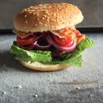 Hamburger con bacon e Parmigiano Reggiano