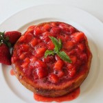 Gâteau di ricotta con salsa di fragole by Erica Zampieri