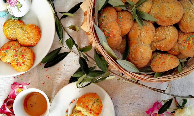 “Koulourakia”, i tipici biscotti greci pasquali