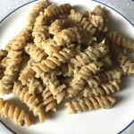 Fusilli alla crema di carciofi e mandorle by Chiara Rancan