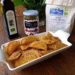 Mezzelune fritte al kumquat