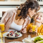 Una colazione in famiglia a tutto colore!