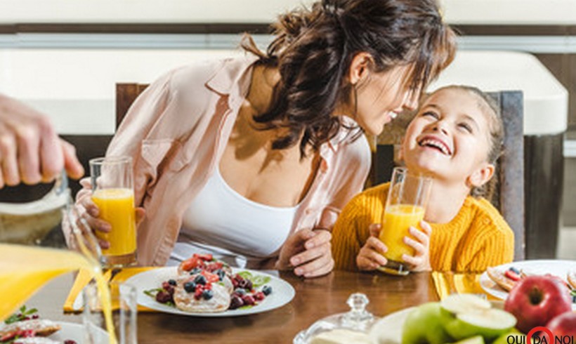 Una colazione in famiglia a tutto colore!