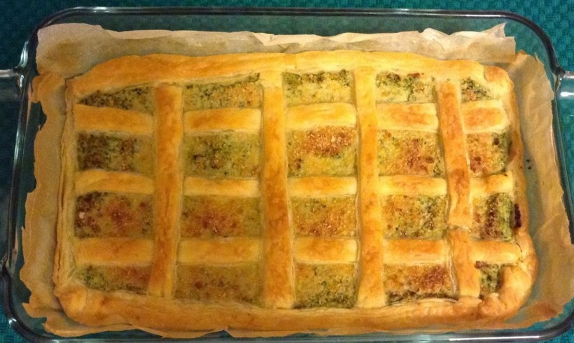 Crostata salata ai broccoli