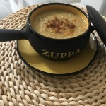 Zuppa di topinambur e lenticchie