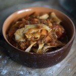 Maltagliati di farro al ragù di lenticchie