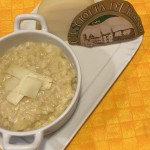 Risotto ai porri mantecato con Casciotta d'Urbino