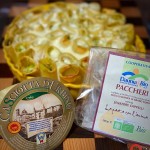 Paccheri ripieni con zucchine e Casciotta d’Urbino